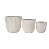 U_STYLE Lightweight MGO Planter Set of 3