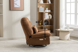 Power Recliner Swivel Glider USB Charger With tooth Music Player, Sleep, Working, Game And Leisure