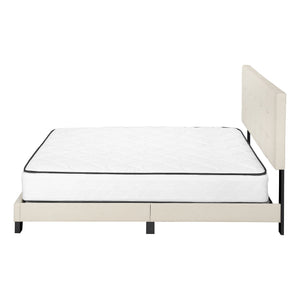 Bed, Upholstered, Frame Only, Transitional