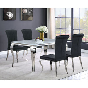 Elegant Upholstered Side Chairs (Set of 4)