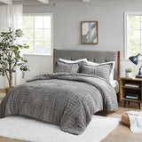 Full/Queen Fur Down Alternative Comforter Mini Set