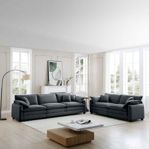 Family Sofa Set - Deep Seat Sofa for Home Cinema and Living Room