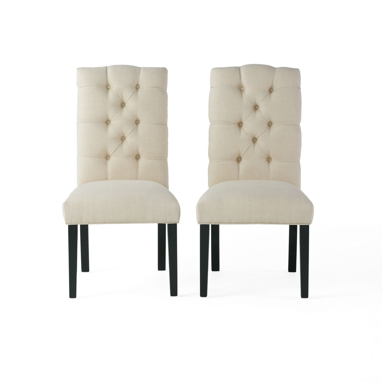 Harding - Tufted Dining Chair (Set of 2) - Natural