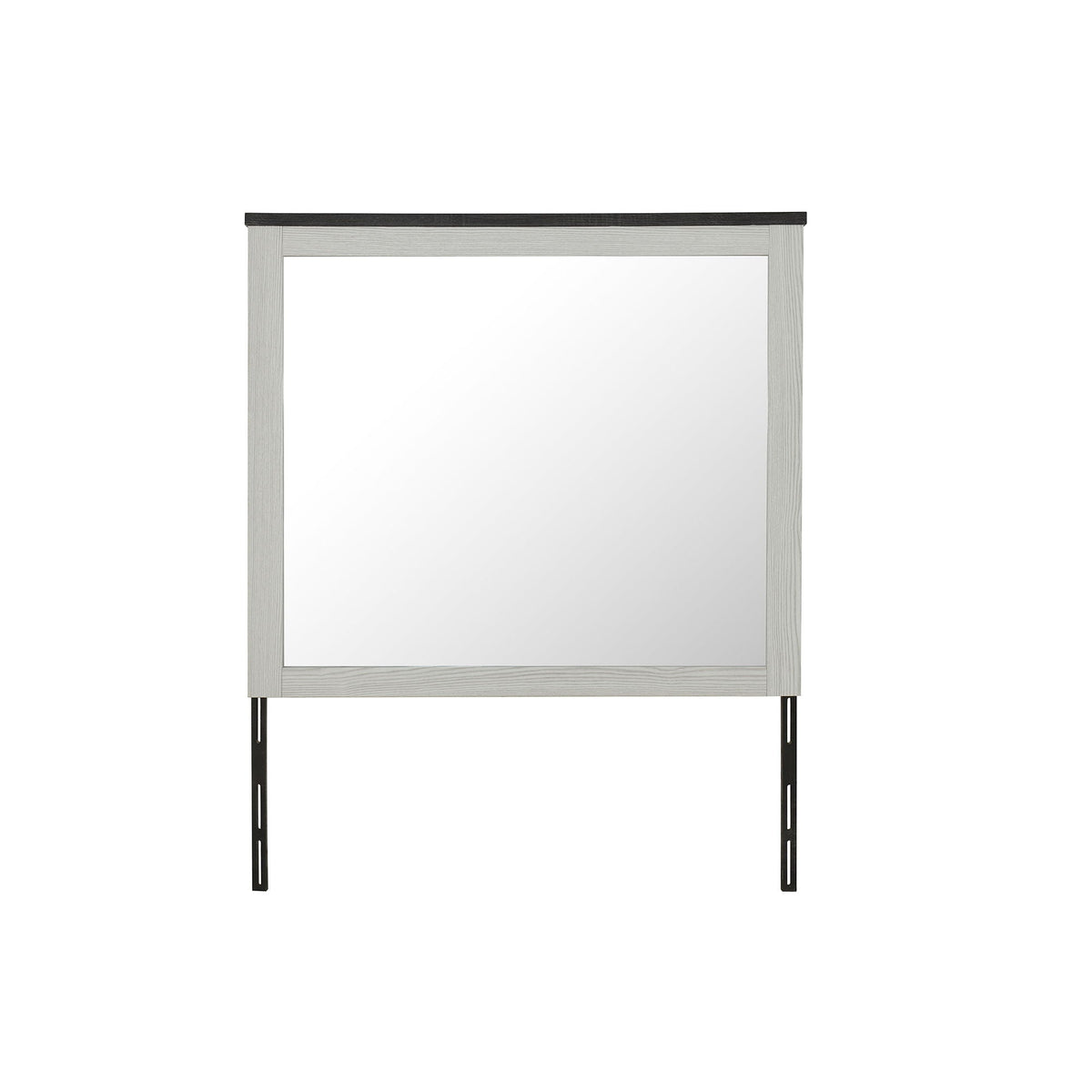 Avery - Mirror With Sleek Frame Large Scale Mirror For Dresser - Beige