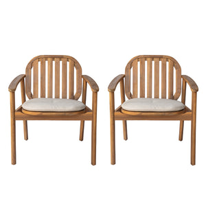 Meja Dining Chair With Cushion, Set of 2
