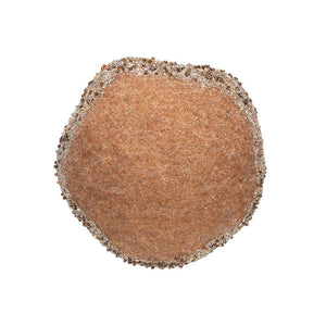 Mushroom Holiday Ornament, For Harvest Festival Fall Festival & Thanksgiving Table Decorations (Set of 2) - Beige / Light Brown