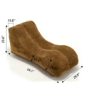 Bean Bag Sofa Chair with High Quality Sponge Filling - Fabric
