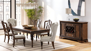 Traditional Server - Mahogany