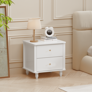 Modern 2-Drawer Nightstand
