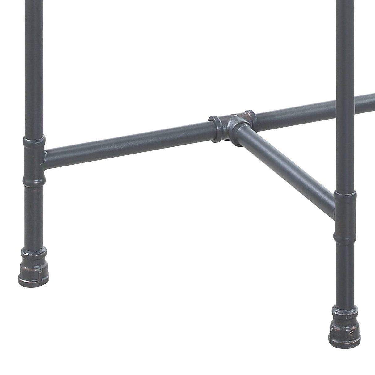 Brantley Clear Glass & Sandy Table