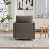 Thornfield Upholstered Square Swivel Accent Chair