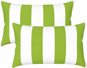 4 Pack Outdoor Lumbar Pillow with Inserts