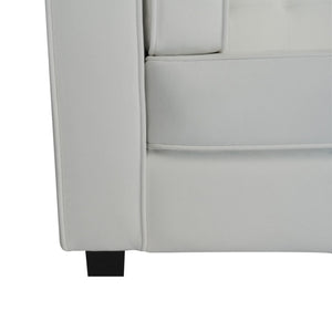 3 Seater Upholstered Tufted Sofa