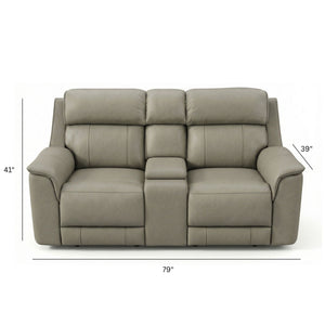 Oslo - Dual Power Reclining Loveseat with Console