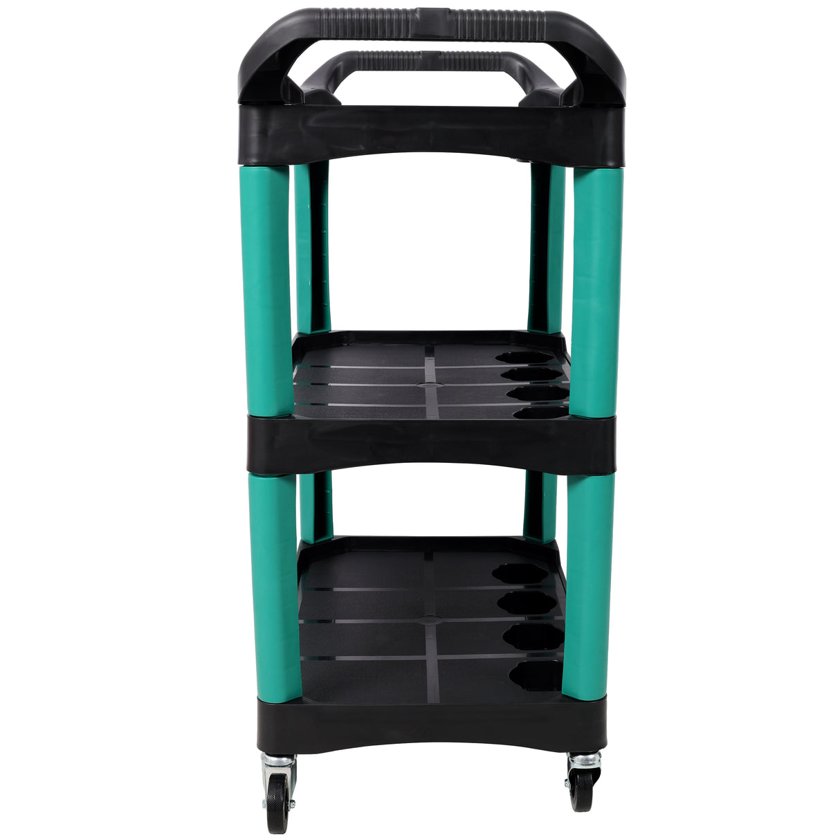 3 Tier Rolling Auto Detail Cart With Wheels