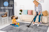 NAAR MARFI Collection Abstract Non-Shedding and Stain Resistant Area Rug