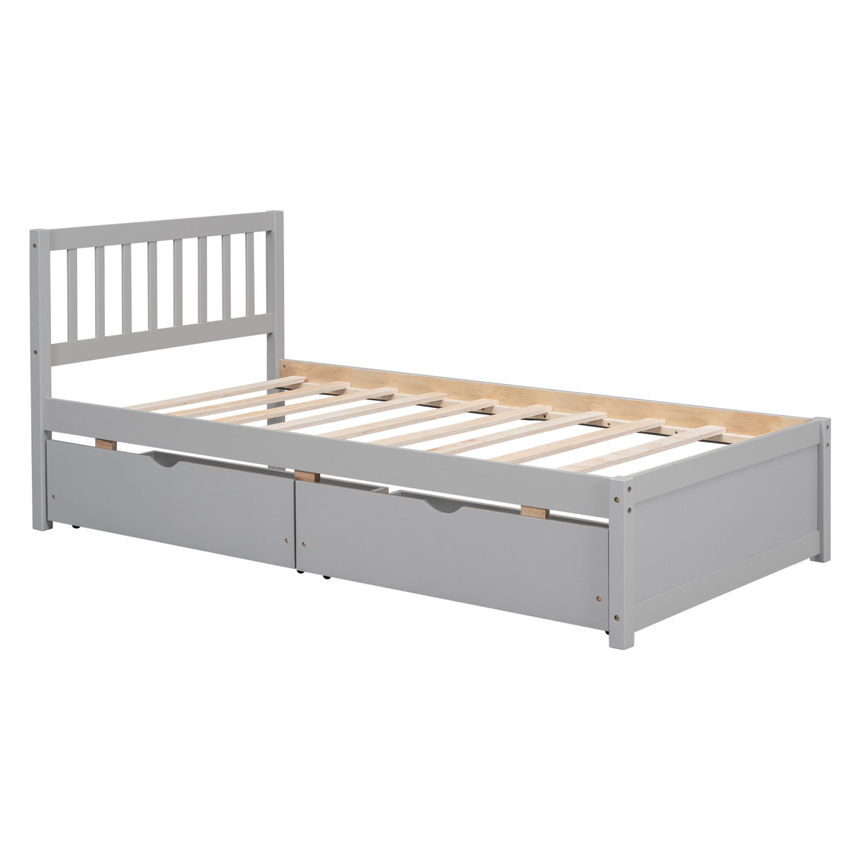 The Modern Storage Twin Bed Frame – Streamlined Design Meets Practical Elegance