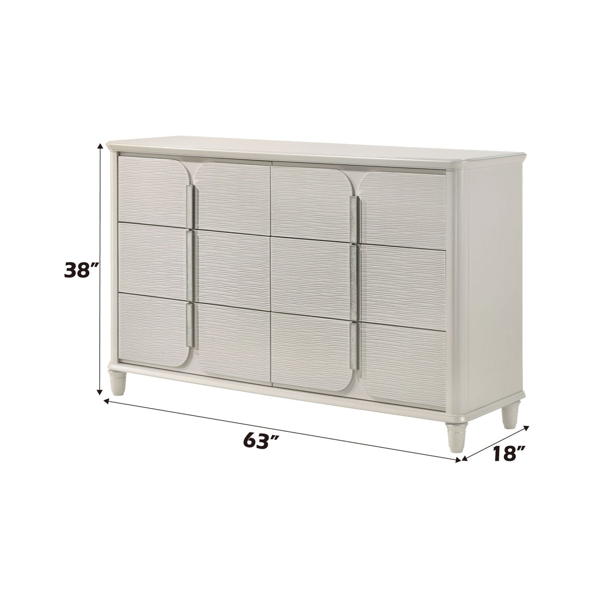 Laveda - Dresser - White