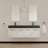 60 Inch Wall-Mounted Bathroom Vanity with Sink