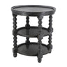 Round 3 Tiered Side Tabel, End Tabel For Lving Room Bedroom Entryway