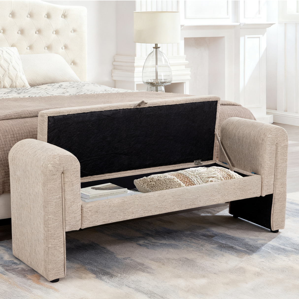 60-Inch Storage Bench