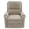 Manual Recliner Massage Chair with Swivel Rocker and 8 Massage Modes