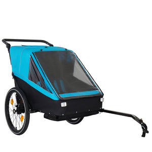 2 In 1 Kids Bike Trailer And Stroller