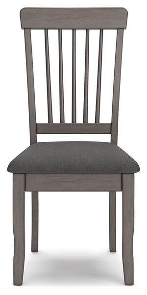 Shullden - Dining Room Side Chair (Set of 2) - Gray