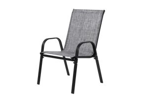 6 Piece Patio Chairs With Breathable Textilene Fabric