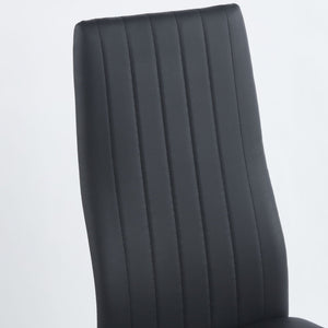 Dining Chair (Set of 4) - Golden Black