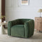 Modern Swivel Club Chair with Premium Velvet