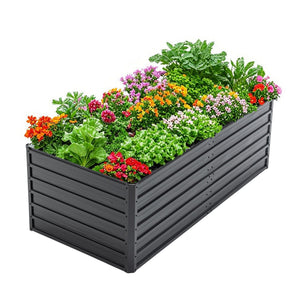 6x3x2 FT Metal Raised Garden Bed