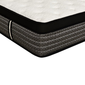 16" Premium Hybrid Mattress In A Box Plush Gel Memory Foam Top With Cooling Technology - Gray / White - Queen