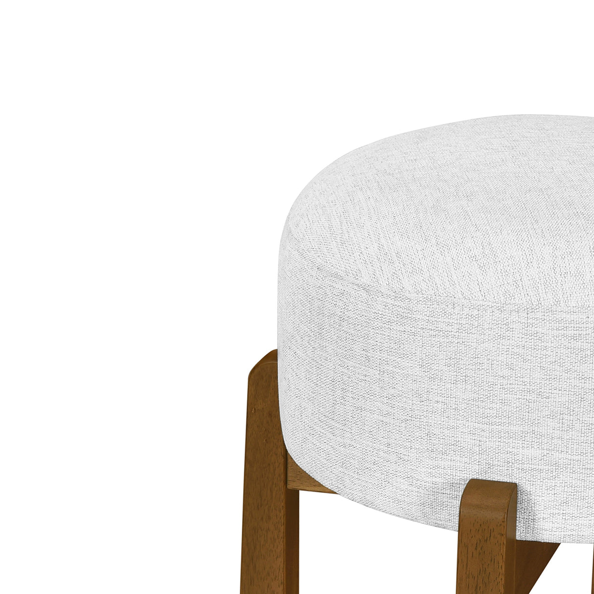 Vera Indoor Wooden Upholstered Barstool - Dark