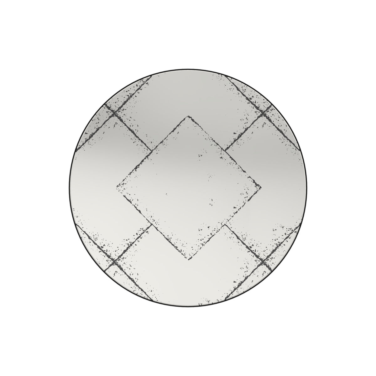Round Wall-Mounted Mirror