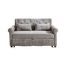 Loveseat Sofa Bed, Pull - Out Couch Sleeper & 2 Pillows