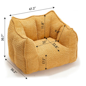 Comfortable Sofa Chairs With Highly Resilient Foam For Living Rooms And Bedrooms