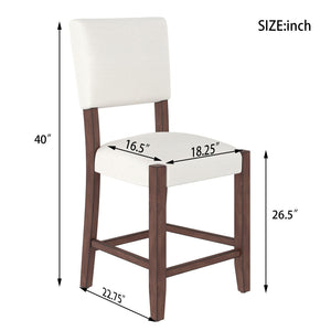 Mid Century Modern Bar Stools Set of 2