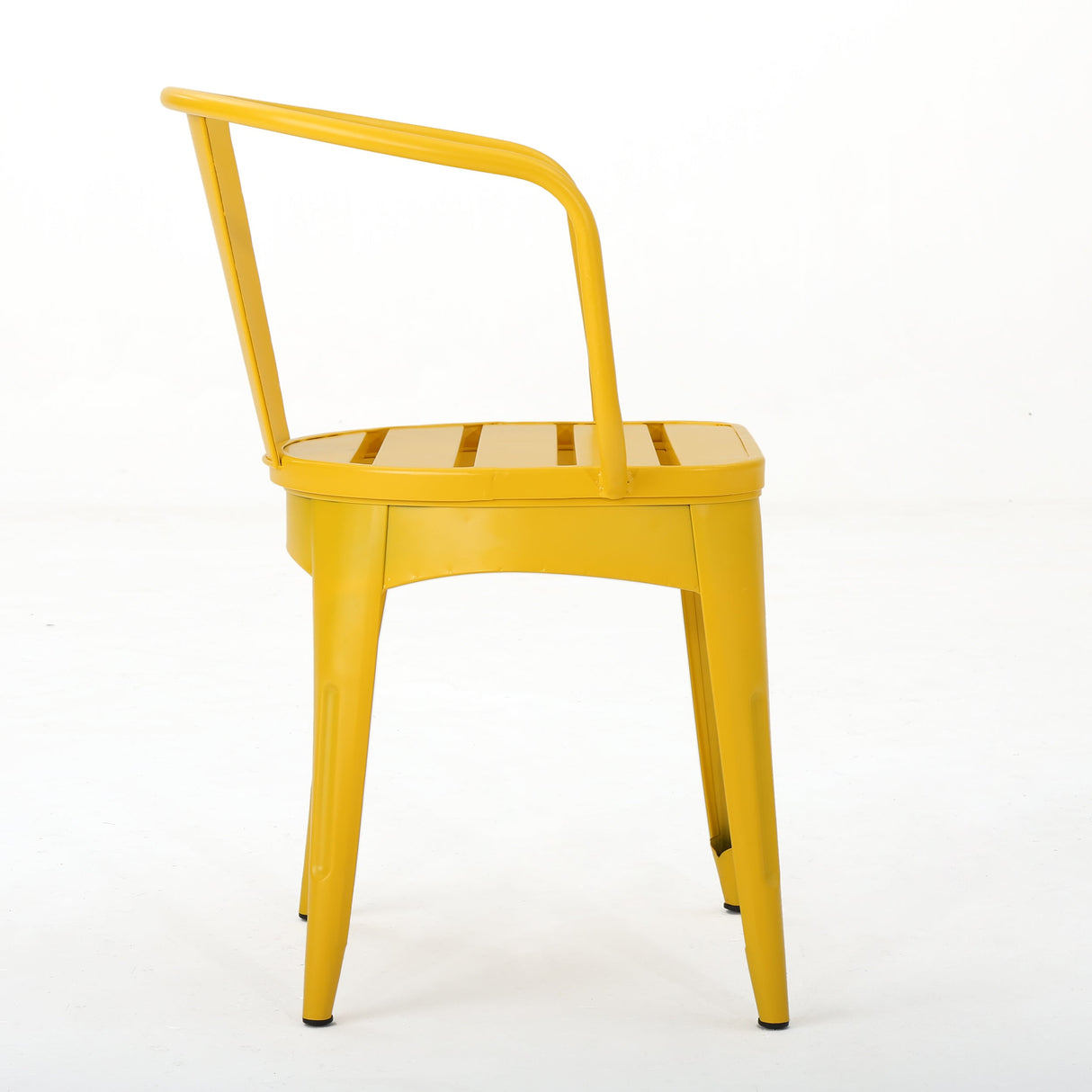 Bright Finish Colmar 3-Piece Yellow Iron Bistro Set