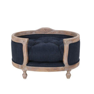 Upholstered Pet Bed, Fabric Dog Bed