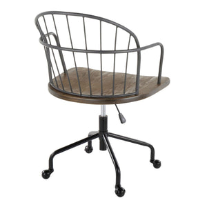 Riley - Farmhouse Adjustable Office Chair