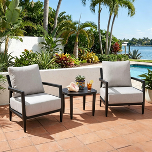 3PC Outdoor Aluminum Patio Furniture Set