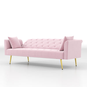 Modern Convertible 72 Inch Foldable Sleeper Sofa