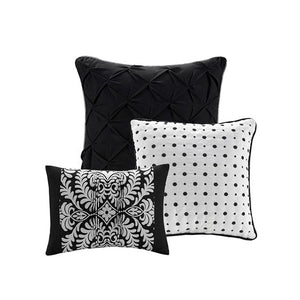 7 Piece Cotton Printed Comforter Set