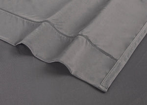 Moisture-Wicking Polyester Sheet Set with Powerband - Grey