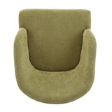Windsor Mid-Century Accent Chair - Soft Fabric Upholstery