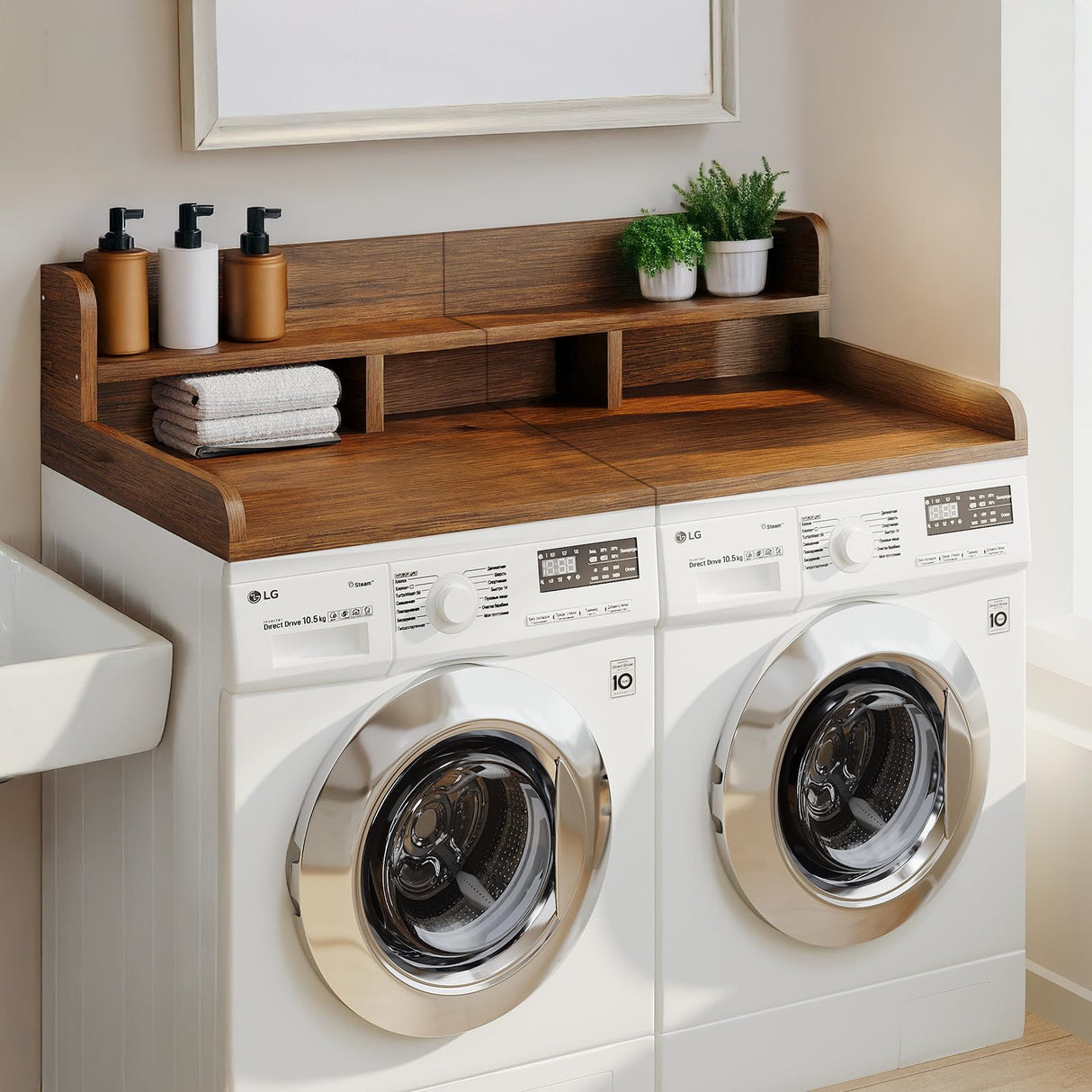 Washer Dryer Countertop with Non-Slip Pads