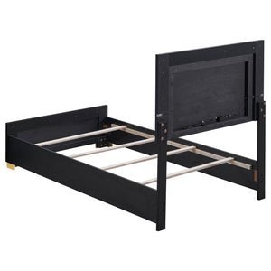Jeremiah - LED Panel Bed With Touch Controlled Lighting
