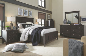 Westley Falls - Drawer Nightstand - Graphite