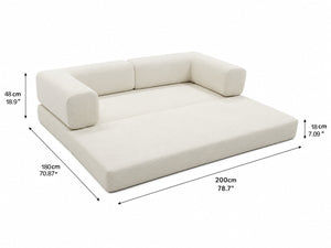Double Sofa Bed - Multifunctional Compression Sofa